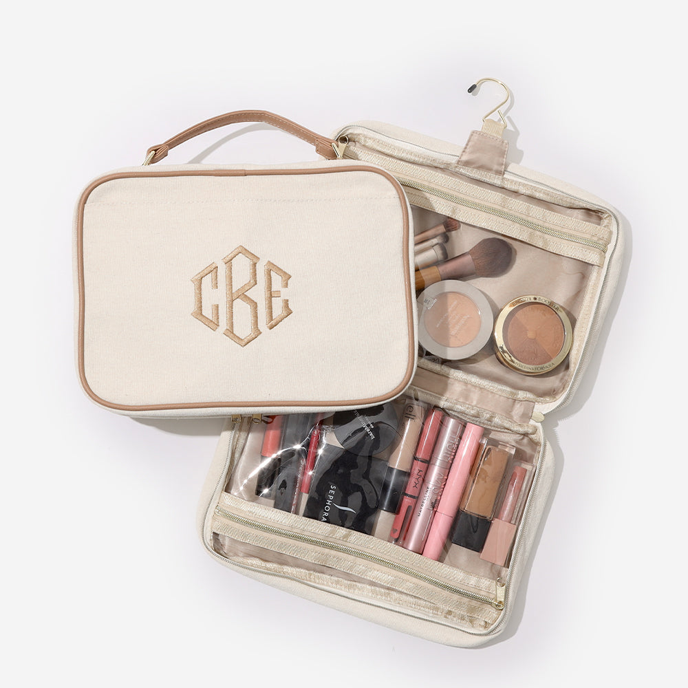 Monogrammed Travel Toiletry Bag