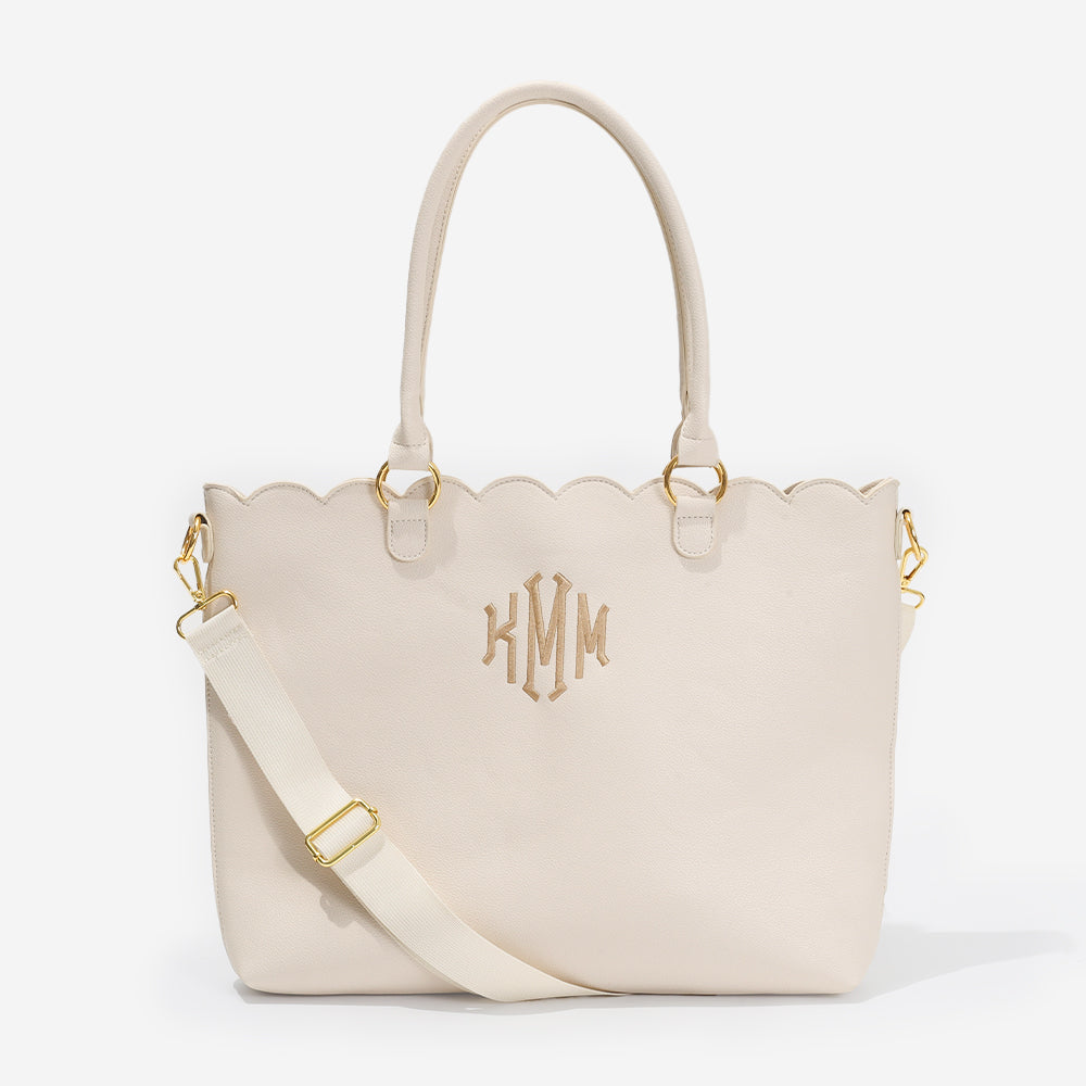 Monogrammed Essential Work Tote