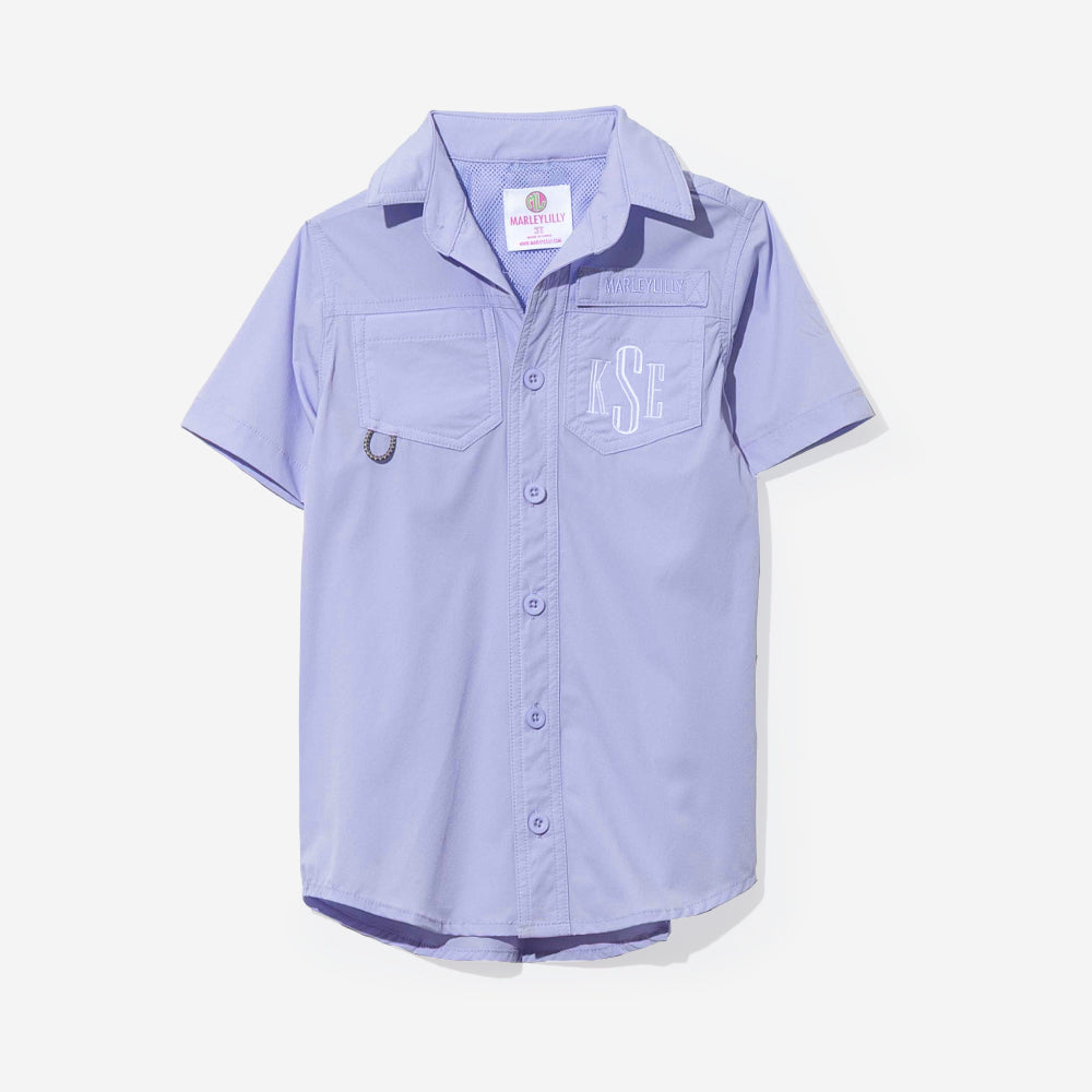 Personalized Kids Fishing Shirt | Marleylilly
