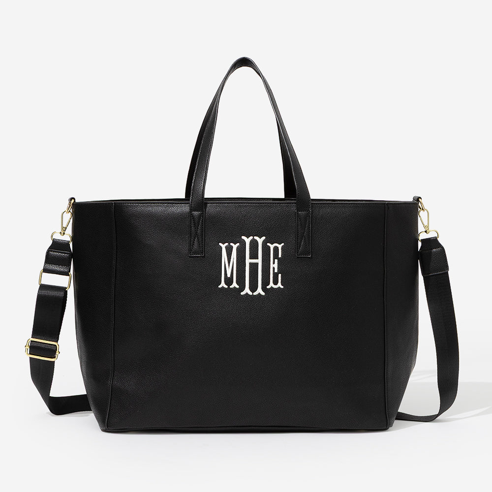 Monogrammed Carry On Travel Tote