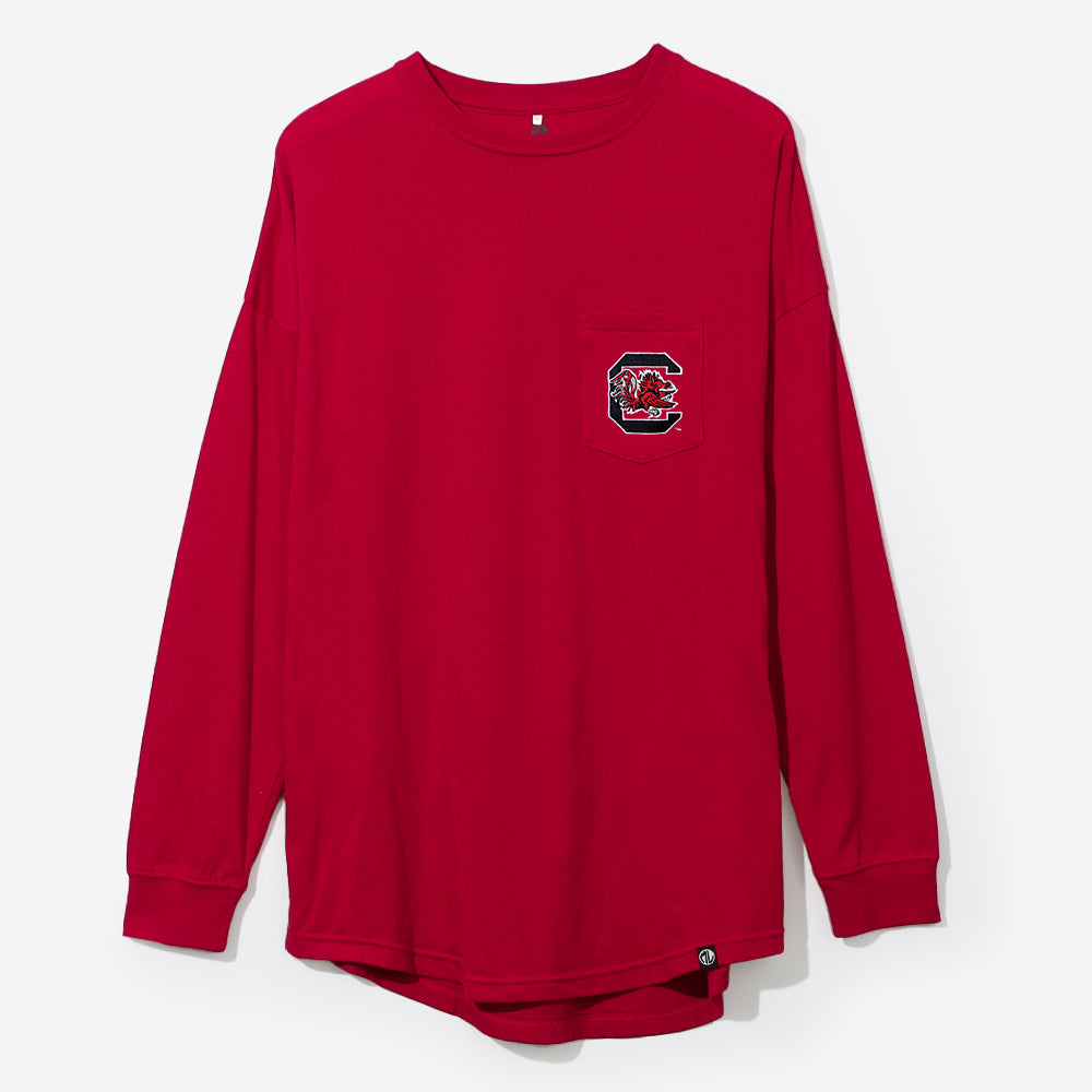 South Carolina Gamecocks NCAA Long Sleeve Pocket T-Shirt – Marleylilly