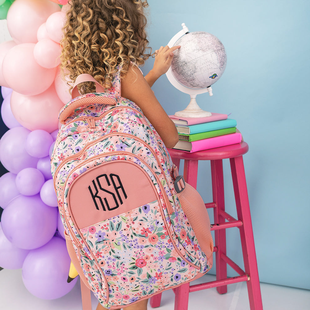 Monogrammed Backpack