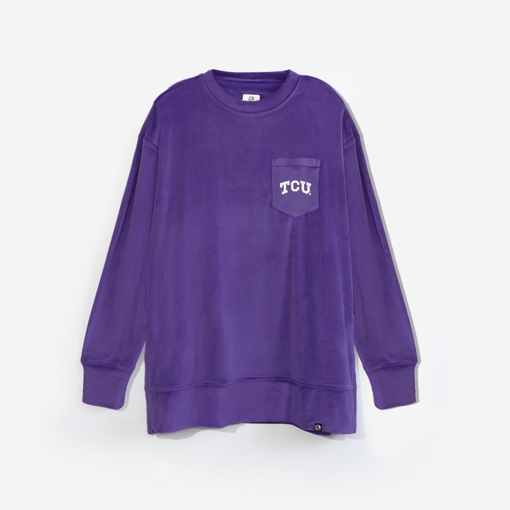Texas Christian University Softspun Sweatshirt | Marleylilly