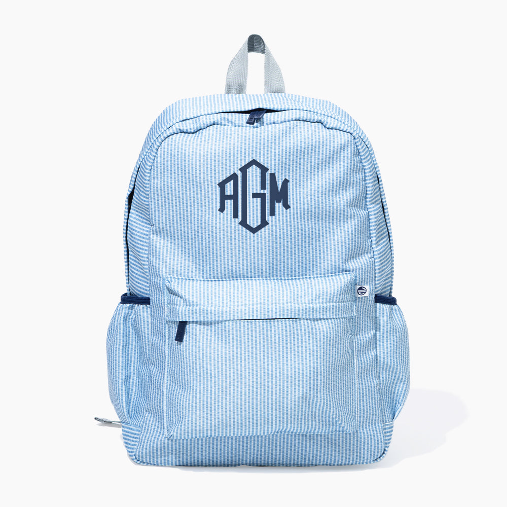 Monogrammed Kids Basic Backpack