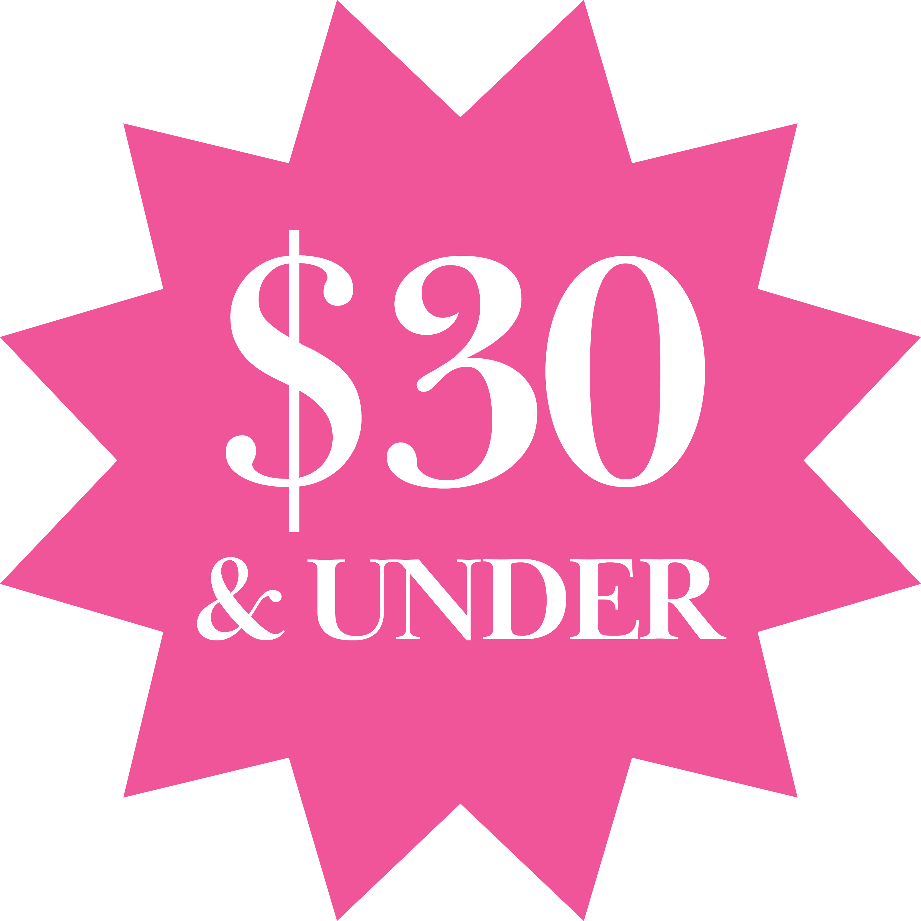 Under $30 – Marleylilly