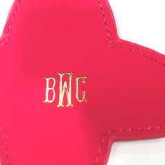 BLOOPER ACCESSORY: Monogrammed Luggage Tag