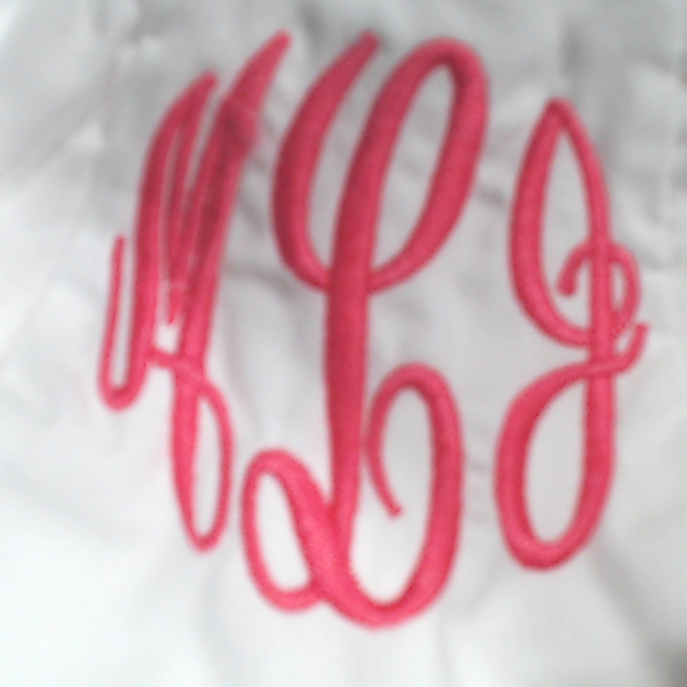BLOOPER KIDS: Monogrammed White Eyelet Baby Bloomers