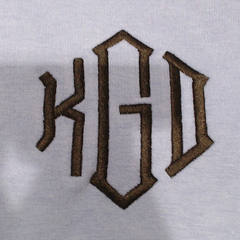 BLOOPER CLOTHING: Monogrammed Quarter Zip Pullover