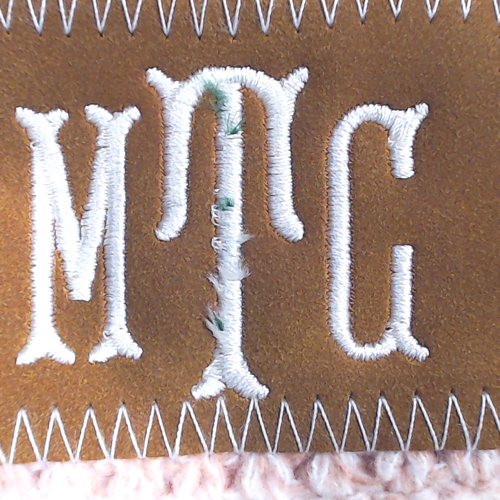BLOOPER KIDS: Monogrammed Kids Pom Pom Beanie