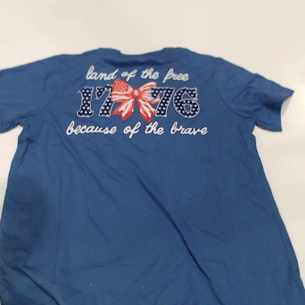 BLOOPER CLOTHING: Monogrammed America T-Shirt