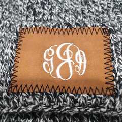 BLOOPER ACCESSORY: Monogrammed Pom Pom Beanie
