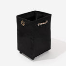 Monogrammed Collapsible Rolling Cart | Classic Cheetah