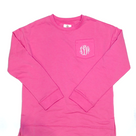 BLOOPER KIDS: Monogrammed Kids Crewneck Sweatshirt