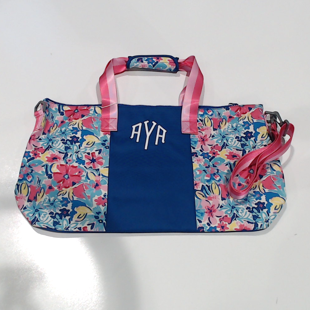 BLOOPER KIDS: Monogrammed Kids Weekend Bag