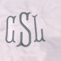 BLOOPER SWIM: Monogrammed Beach Towel