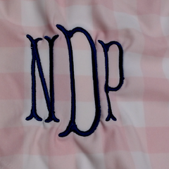 BLOOPER SWIM: Monogrammed Sarong