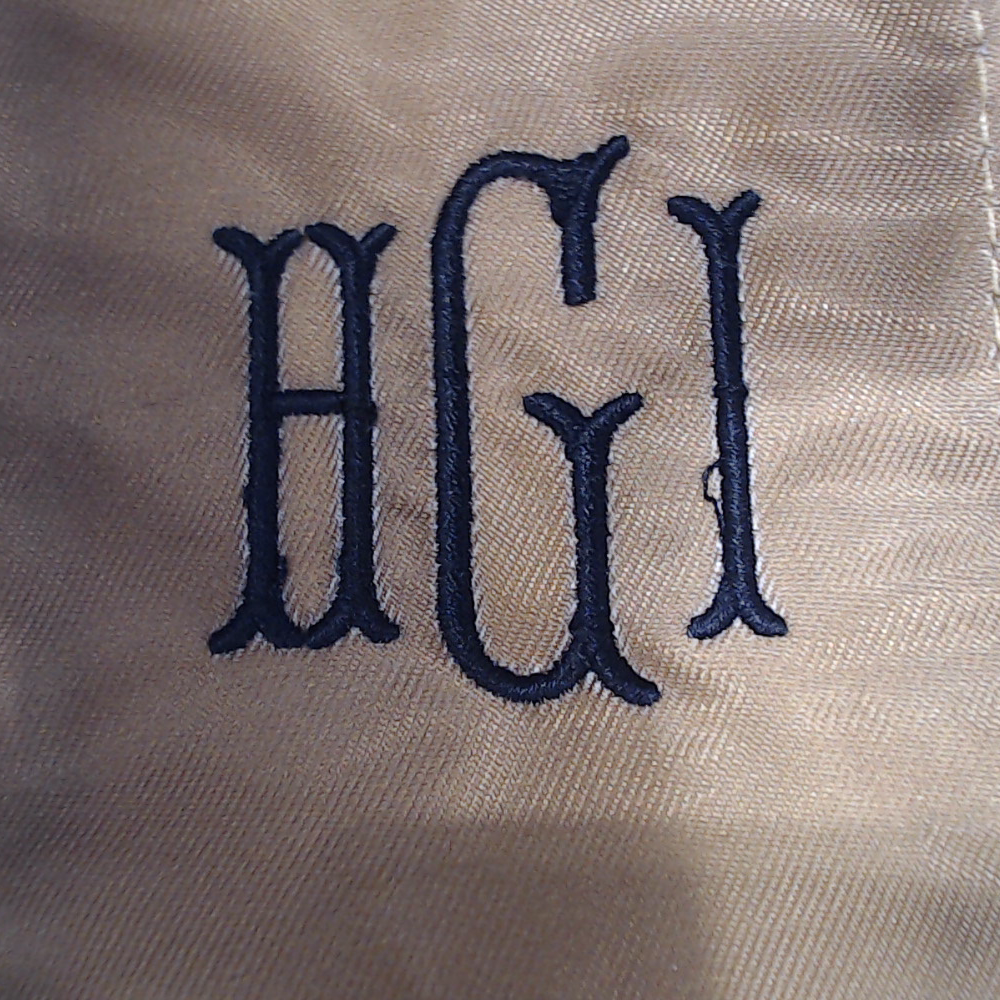 BLOOPER BAG: Monogrammed Shower Bag