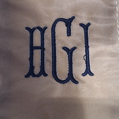 BLOOPER BAG: Monogrammed Shower Bag