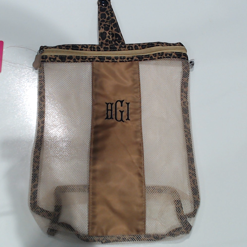 BLOOPER BAG: Monogrammed Shower Bag