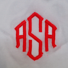 BLOOPER KIDS: Monogrammed Baby Long Sleeve Bodysuit