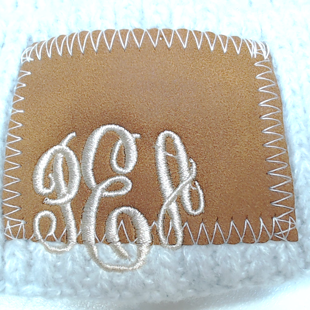 BLOOPER ACCESSORY: Monogrammed Beanie