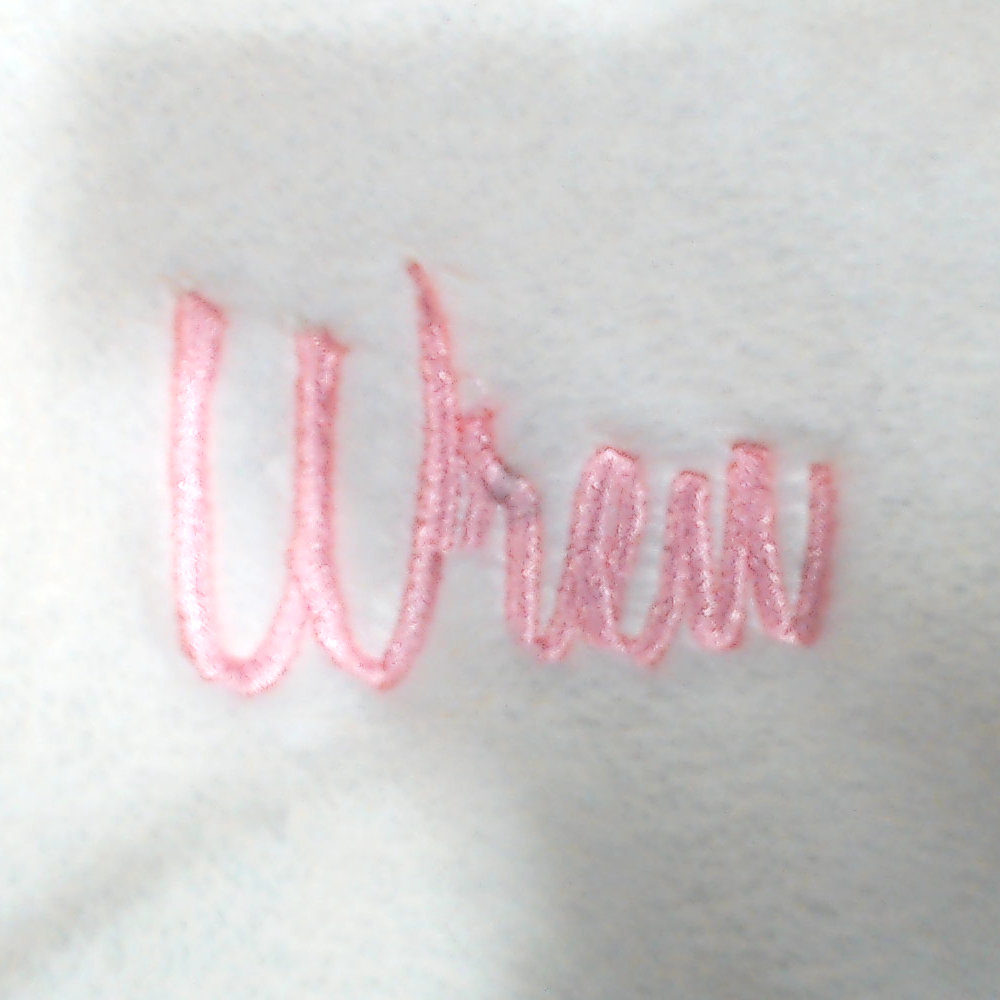 BLOOPER KIDS: Monogrammed Baby Blanket