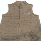 BLOOPER CLOTHING: Personalized Quilted Vest