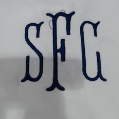 BLOOPER CLOTHING: Monogrammed Quarter Zip Sweatshirt