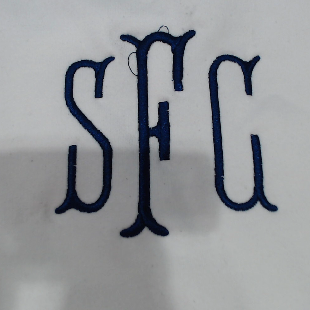 BLOOPER CLOTHING: Monogrammed Quarter Zip Sweatshirt