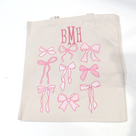 BLOOPER BAG: Monogrammed Bow Tote