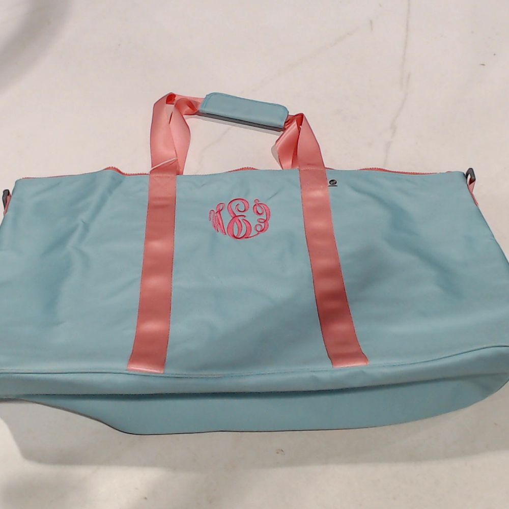 BLOOPER BAG: Monogrammed Travel Bag Set