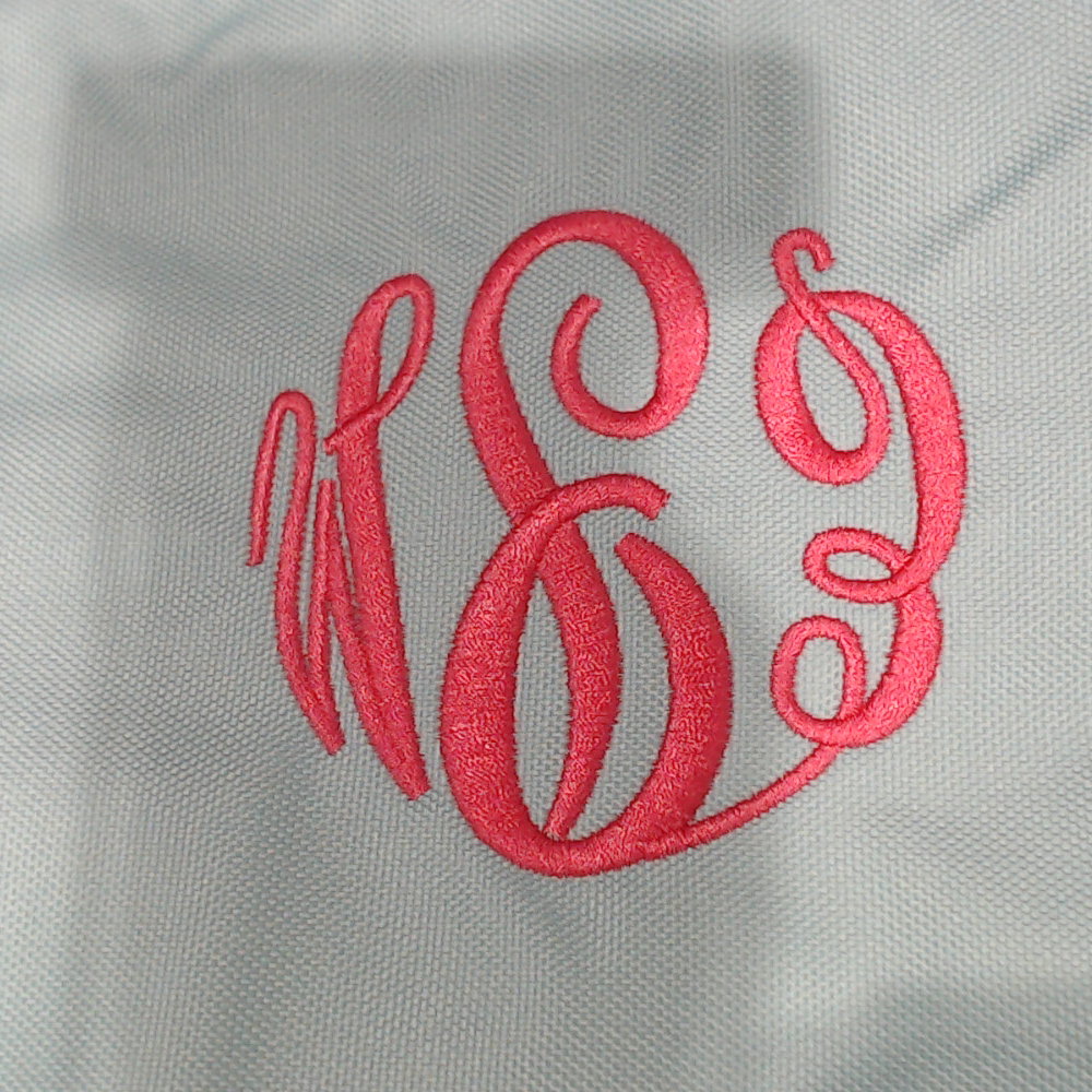 BLOOPER BAG: Monogrammed Travel Bag Set