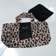 BLOOPER BAG: Monogrammed Packable Weekend Duffel Bag