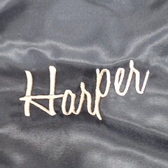 BLOOPER BAG: Monogrammed Packable Weekend Duffel Bag