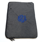 BLOOPER ACCESSORY: Monogrammed Laptop Sleeve