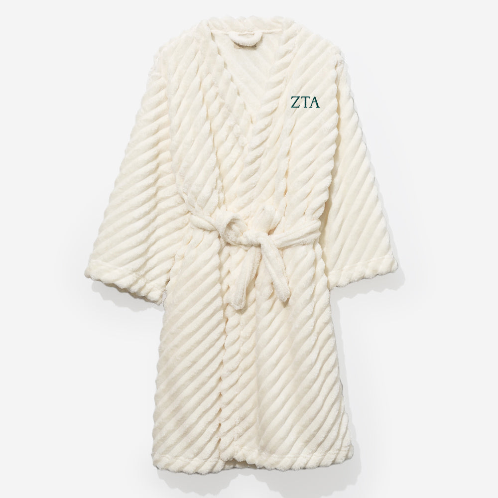 zeta tau alpha plush robe
