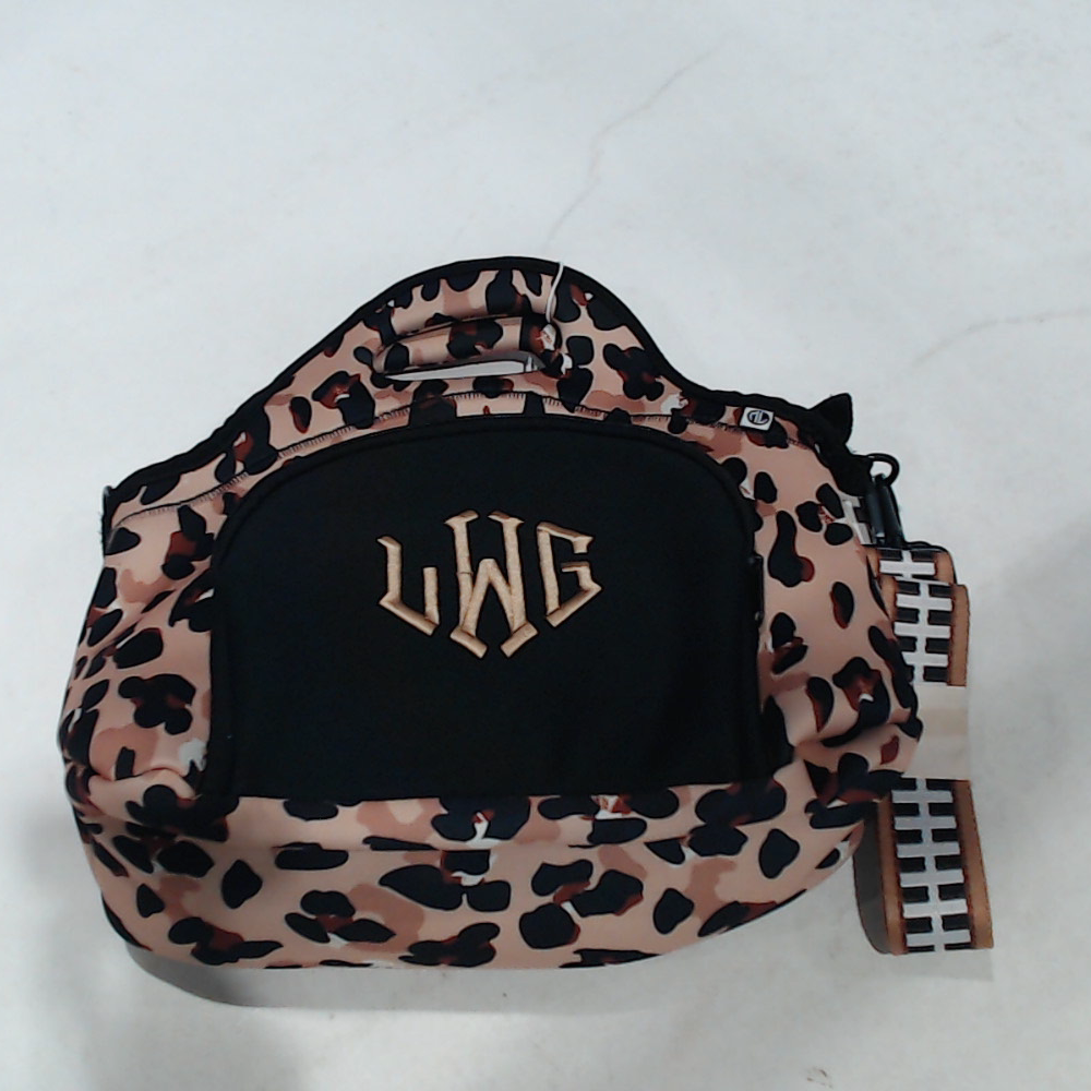 BLOOPER BAG: Monogrammed Lunch Bag