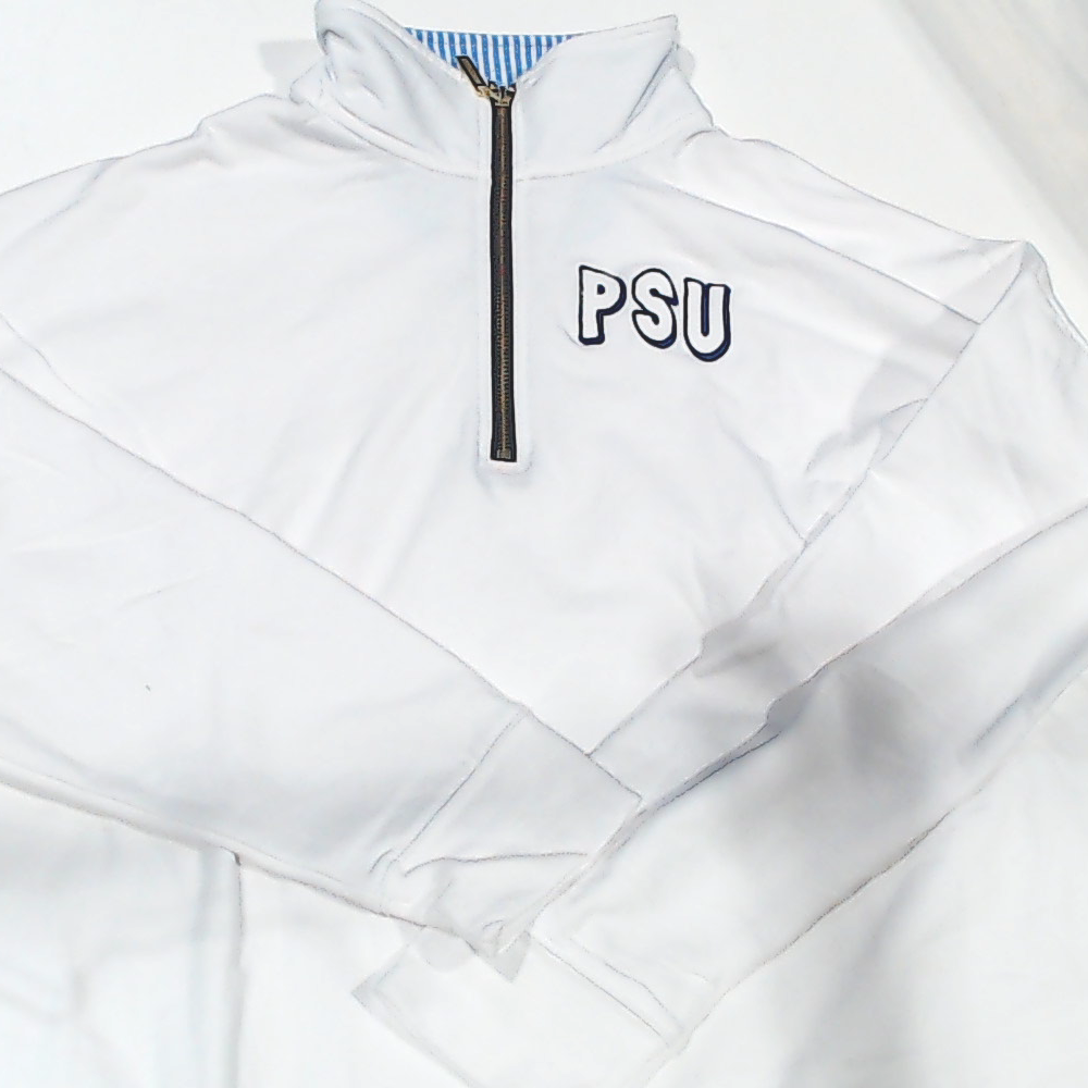 BLOOPER CLOTHING: Monogrammed Quarter Zip Sweatshirt