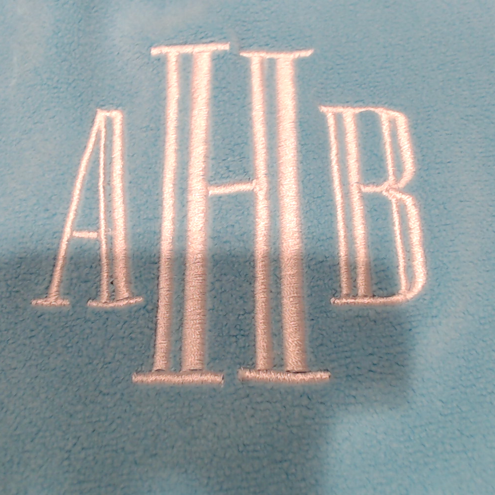 BLOOPER CLOTHING: Monogrammed Puff Sleeve Fleece Pullover