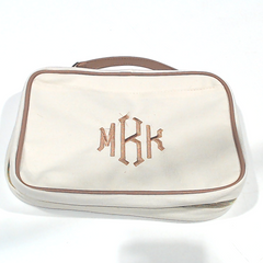 BLOOPER BAG: Monogrammed Travel Toiletry Bag
