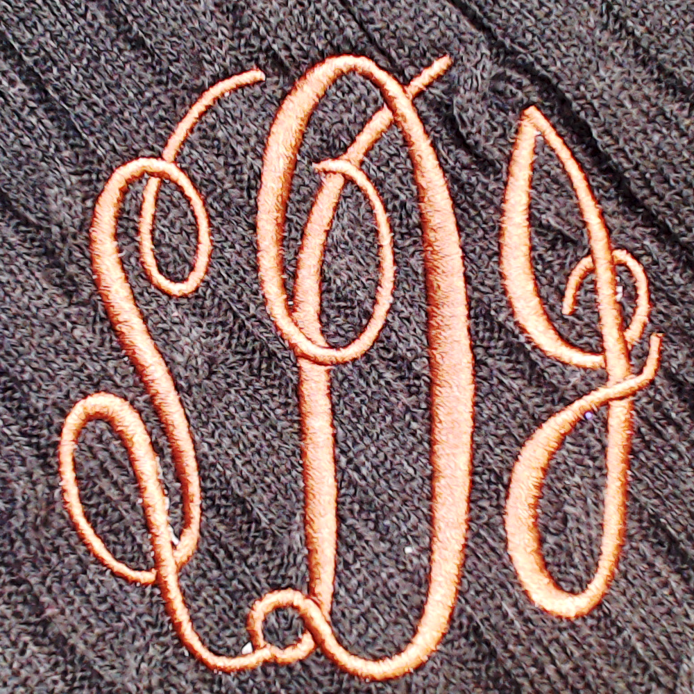 BLOOPER CLOTHING: Monogrammed Poncho