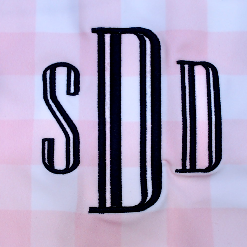 BLOOPER SWIM: Monogrammed Sarong