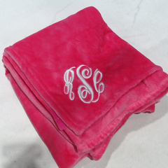 BLOOPER ACCESSORY: Personalized Plush Blanket