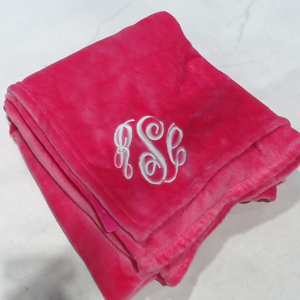 BLOOPER ACCESSORY: Personalized Plush Blanket
