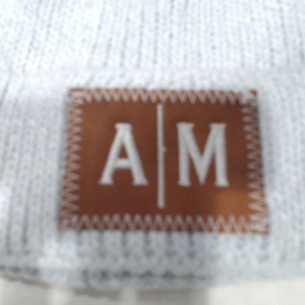 BLOOPER ACCESSORY: Monogrammed Beanie