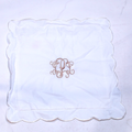 BLOOPER ACCESSORY: Monogrammed Pillow Sham