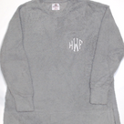 BLOOPER CLOTHING: Monogrammed Cozy Sweatshirt