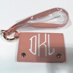 BLOOPER BAG: Monogrammed Card Holder