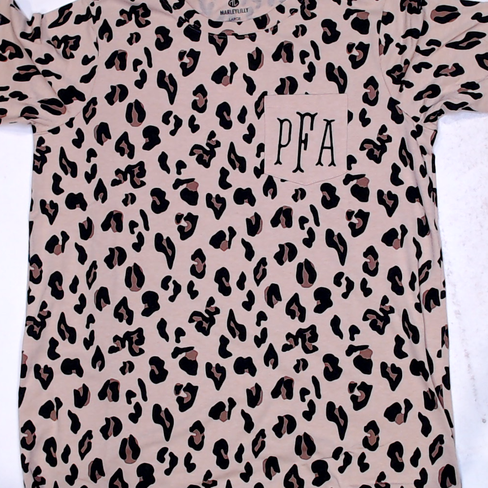 BLOOPER CLOTHING: Monogrammed T-Shirt Dress