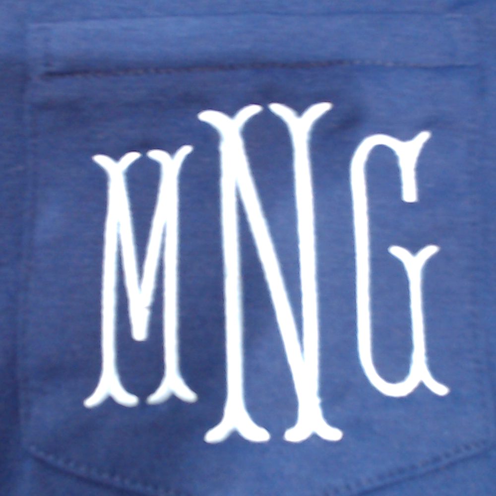 BLOOPER CLOTHING: Monogrammed Midi Dress